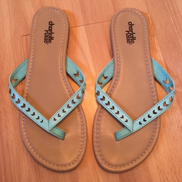 Charlotte Russe Shoes - ▪️Final Sale 2/5▪️ Turquoise sandals